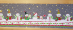 Snowmen Bordüre, 23 cm hoch